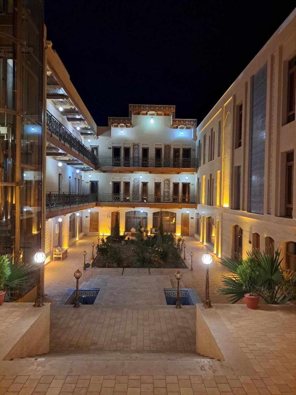 Caravan Plaza Inn Boutique Buchara Exterior foto