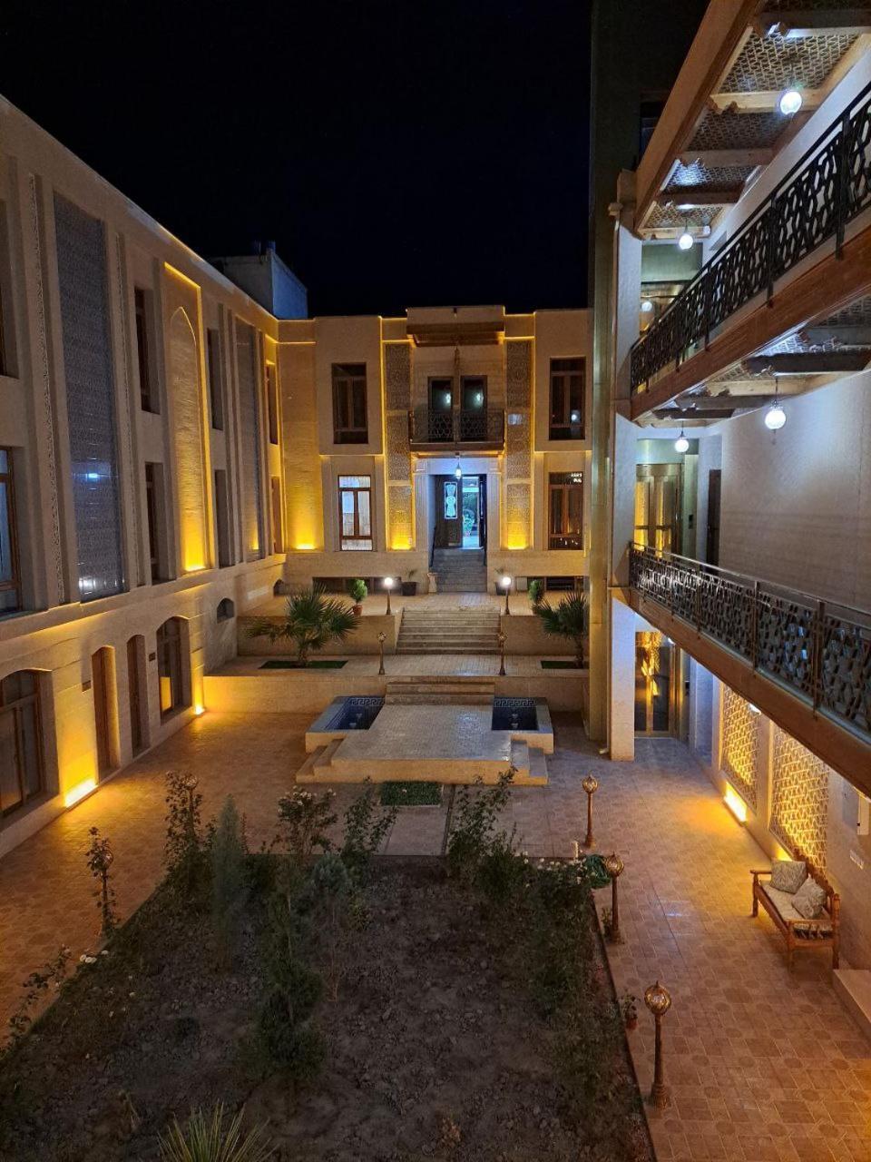 Caravan Plaza Inn Boutique Buchara Exterior foto